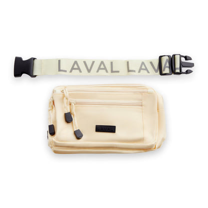THE TWO TONE IVORY UTILITY BAG