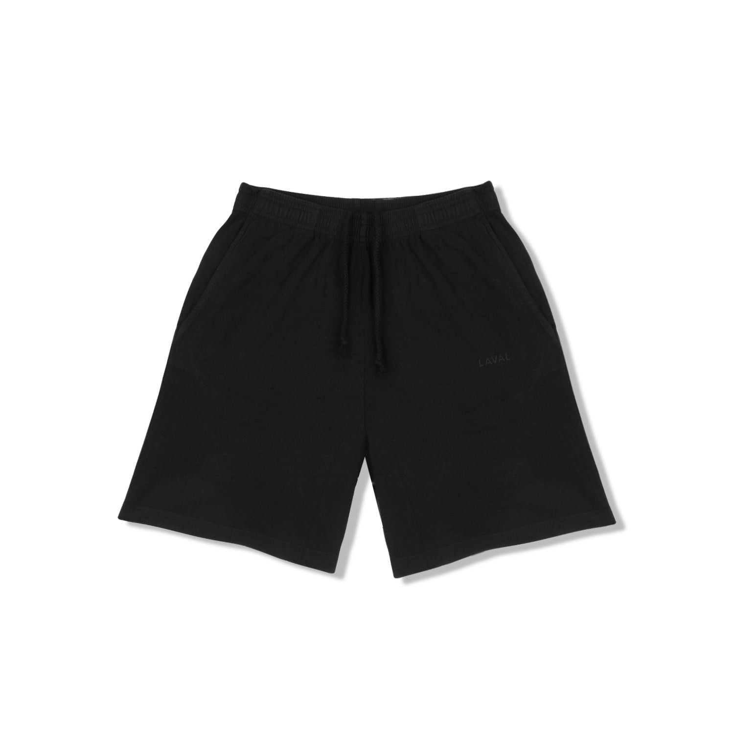 700FILL Small Logo Cotton Shorts - Black-